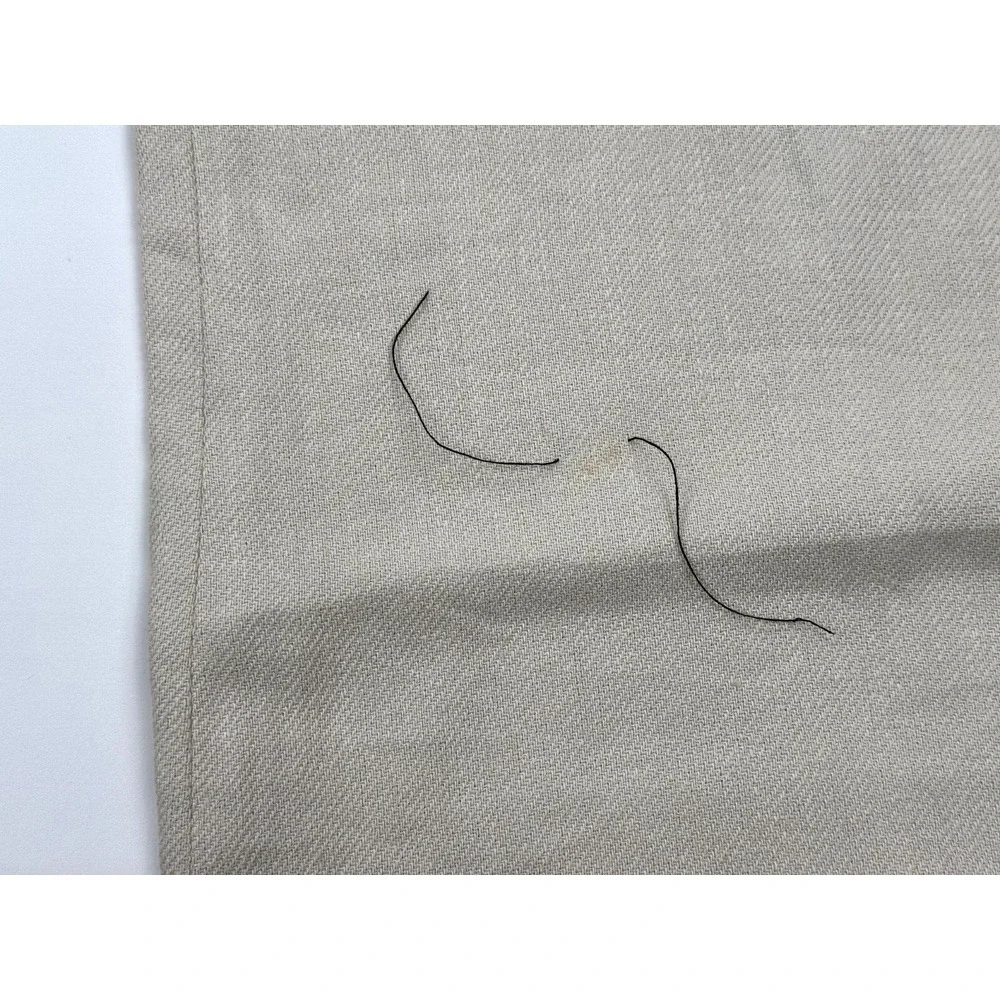 Zara Contrast Waist Linen Blend Pants Blogger favorite Women XS NEW‎ Zip Closure